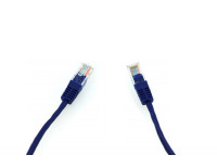 Кабель патч-корд Masterlan patch cable UTP, Cat5e, 0.25 м, неэкранированный, синий