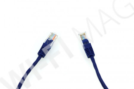 Кабель патч-корд Masterlan patch cable UTP, Cat5e, 5 м, неэкранированный, синий