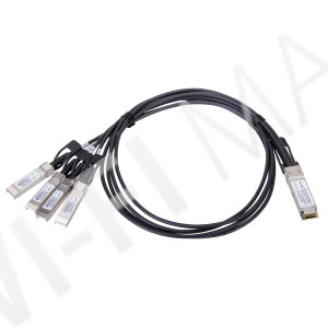 Max Link 40G QSFP+ to 4xSFP+ DAC Cable, соединительный кабель, длина 2 м.