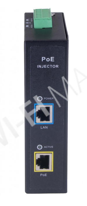 Блок питания Max Link DIN60 PoE injector - 12-48VDC, 802.3af/at/bt, 55V, 1.1A, 60W, 1Gbit инжектор питания