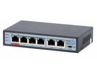 Неуправляемые коммутаторы с PoE Max Link PoE switch PSBT-6-4P-250, 6x LAN/4x PoE 250m, 802.3af/at/bt, 65W, 10/100Mbps, электронное устройство