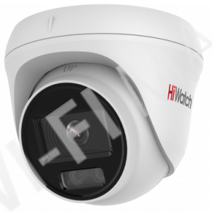 HiWatch DS-I253L(C) (4mm) 2 Мп уличная купольная ColorVu с ИК-подсветкой до 30 м IP-камера