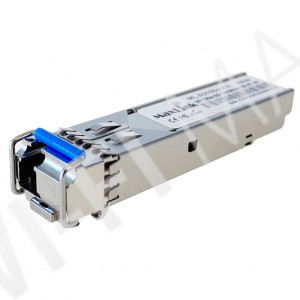 Max Link 1.25G SFP optical module, WDM(BiDi), SM, Tx 1310/Rx1550nm, 3km, 1x LC connector, DDM, оптический модуль