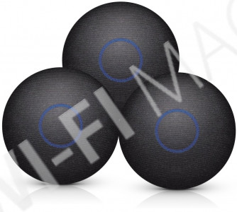 Ubiquiti Case for UAP nanoHD, U6 Lite and U6+ (Fabric), чехлы цвета "Черная Ткань" (3 штуки)