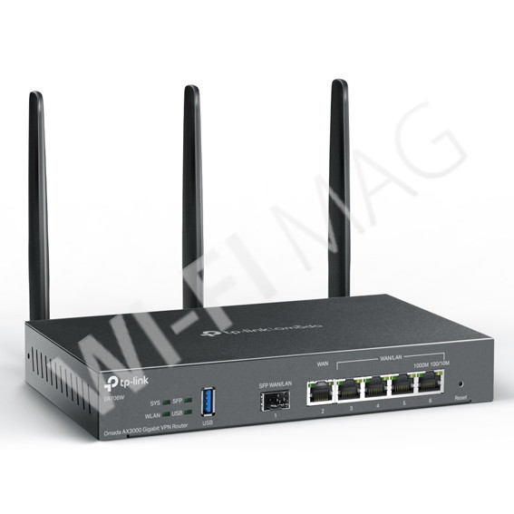 TP-Link ER706W AX3000, мультигигабитный VPN-маршрутизатор Omada