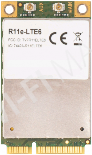 Mikrotik RouterBOARD SXT LTE6 kit (RBSXTR&R11e-LTE6) антенна панельная активная