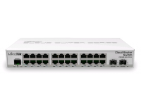 Управляемые коммутаторы Mikrotik Cloud Router Switch CRS326-24G-2S+IN, коммутатор с функциями маршрутизатора