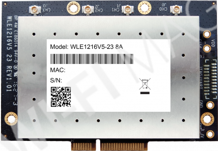 Compex WLE1216V5-23 8A 5GHz miniPCIe 802.11ac Wave 2 module, 4*4 MU-MIMO, 4*ufl, электронное устройство