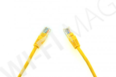 Кабель патч-корд Masterlan patch cable UTP, Cat5e, 5 м, неэкранированный, желтый