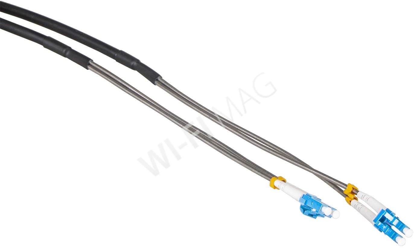 Masterlan fiber optic outdoor patch cord AA, LCupc/LCupc, Duplex, Singlemode 9/125, 10m, оптический патч-корд
