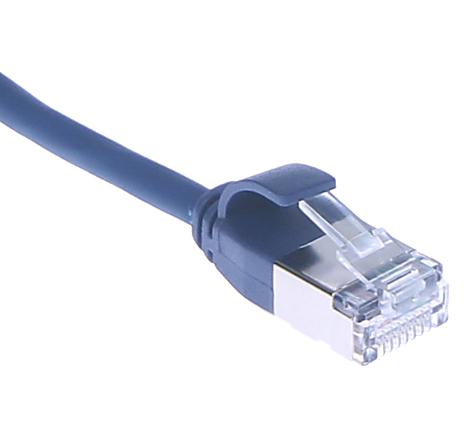 Патч корд категории 6a. Патч-корд cat.6a slim.