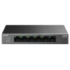 TP-Link LS106LP, LiteWave 6-портовый 10/100 Мбит/с (4 PoE) неуправляемый коммутатор