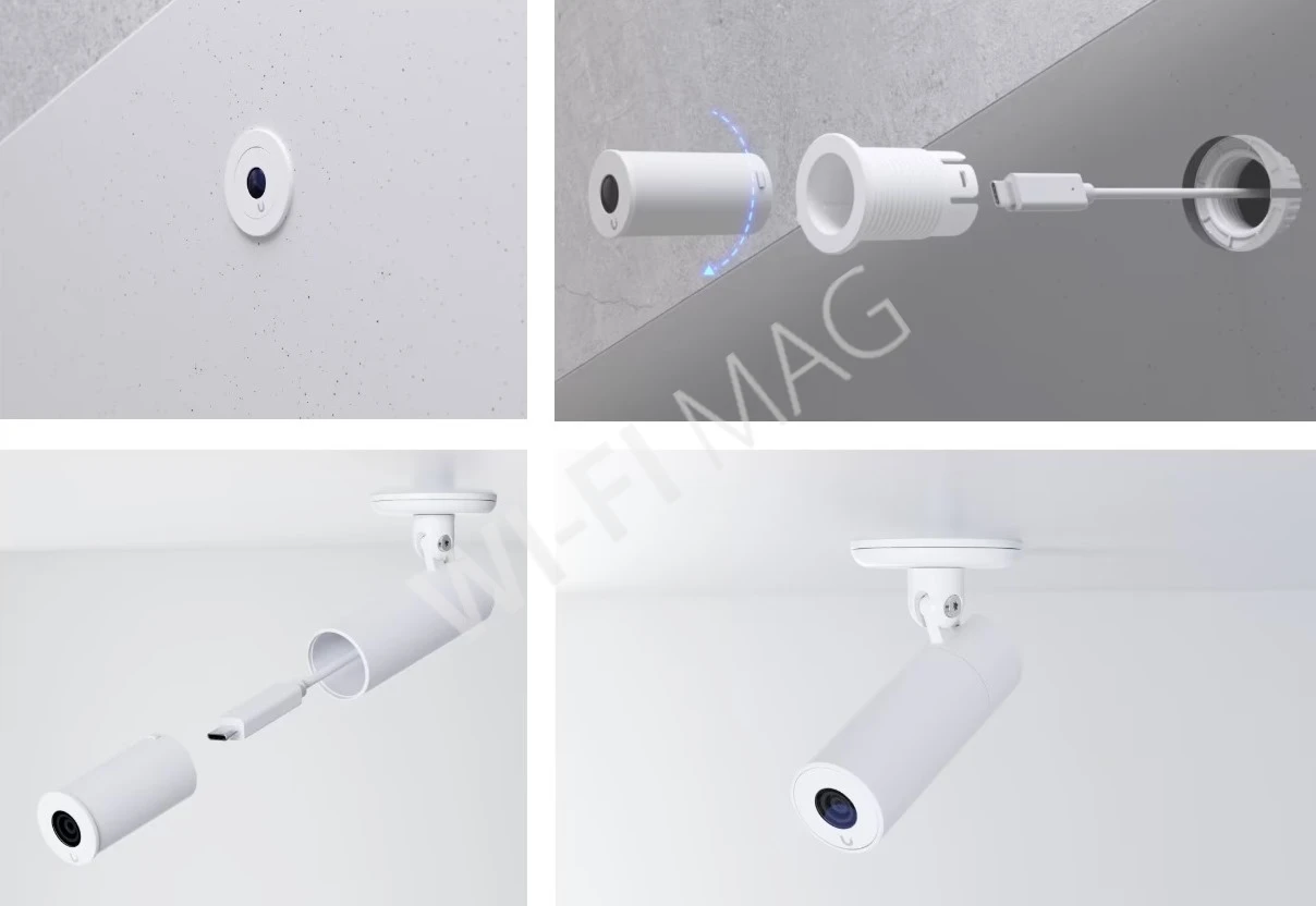 Ubiquiti UniFi AI Theta Long Distance Lens, стандартный объектив на дальние расстояния (угол обзора по горизонтали 36.2°)