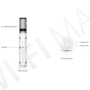 Ubiquiti UniFi Protect Glass Break Sensor SuperLink, датчик движения с системой обнаружения разбития стекла