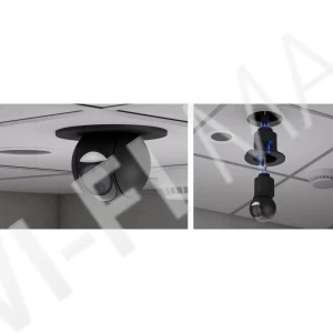 Ubiquiti G6 PTZ In-Ceiling Mount Black, черный  кронштейн для скрытого монтажа в потолок камеры UVC-G6-PTZ