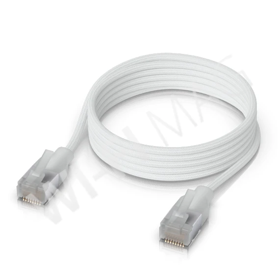 Ubiquiti UniFi Etherlighting Patch Cable (2 метра) патч-кабель Cat.6A, RJ45, белый
