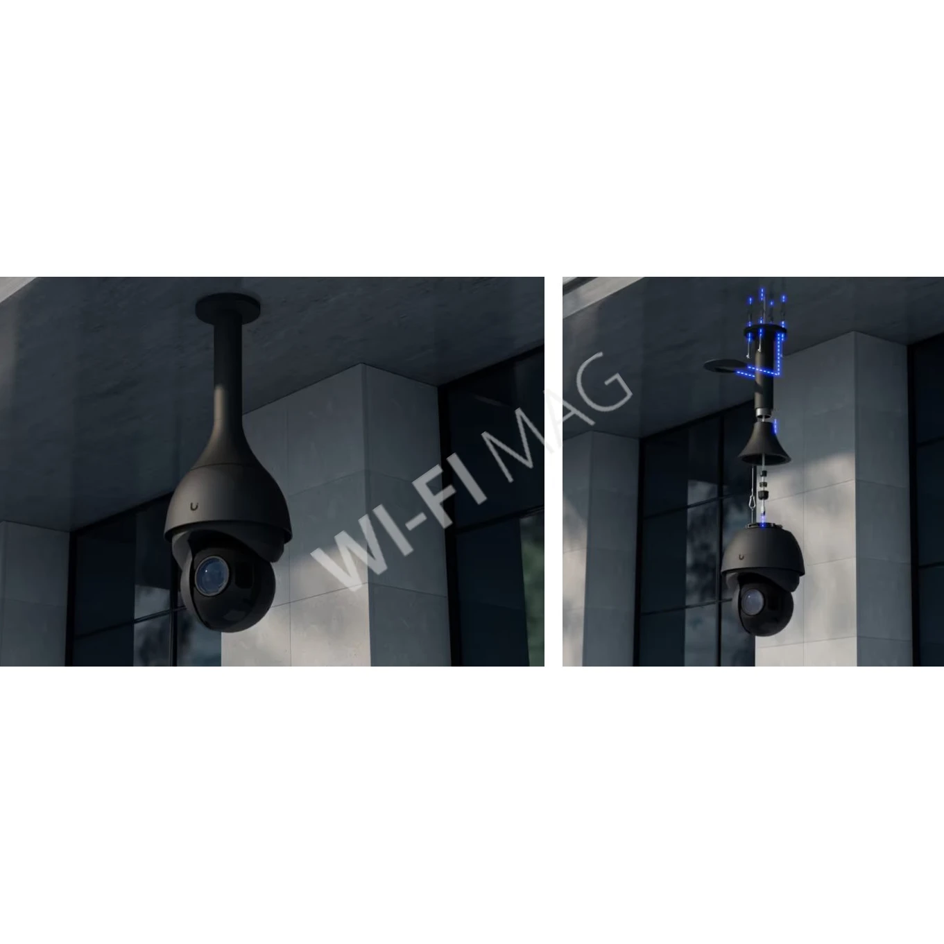 Ubiquiti AI PTZ Precision Pendant Mount Black, черный подвесной кронштейн для камер UVC-AI-PTZ-Precision
