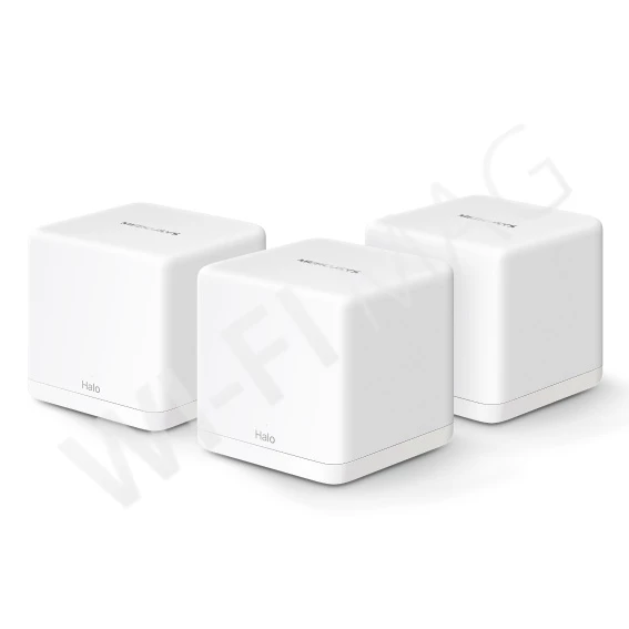 Mercusys Halo H60X (3-pack) AX1500, двухдиапазонная Mesh-система Wi-Fi 6 (3 устройства)