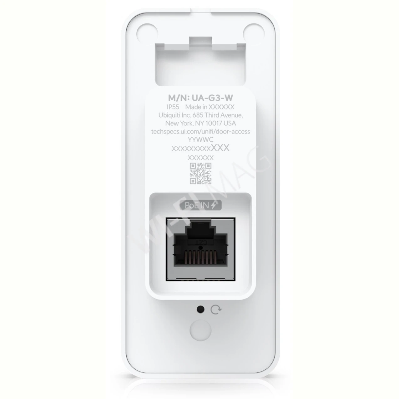 Ubiquiti UniFi Access G3 Reader White, белый NFC/Bluetooth считыватель с поддержкой Apple Touch Pass