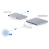 Ubiquiti UniFi Protect Siren SuperLink, всепогодная сирена 110 дБ с подсветкой и питанием от батареи или постоянного тока