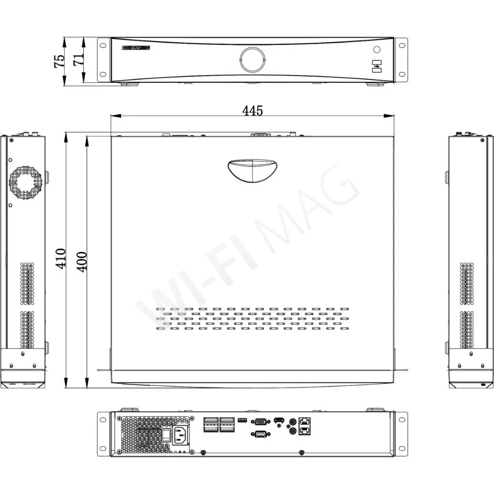 Hikvision DS-7732NXI-K4, 32-х канальный с технологией AcuSense видеорегистратор