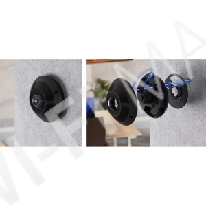 Ubiquiti UniFi G6 Pro 360 Flush Mount Camera Fisheye Black, 12 Мп уличная PoE+ c панорамным охватом 360° черная IP-видеокамера