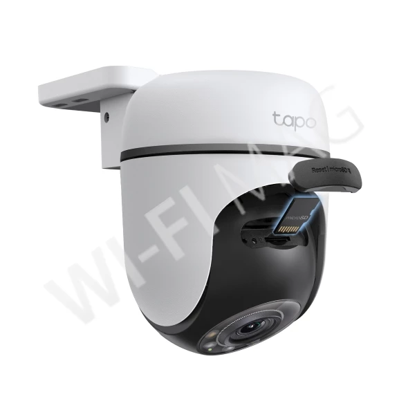 TP-Link Tapo TC41, уличная цветная поворотная 360° с ночным видением и ИК-подсветкой до 30 м Wi‑Fi-камера