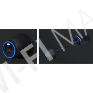 Ubiquiti UniFi Protect Gang Box Mounting Plate Black, черная пластина для сопряжения камер с распределительными коробками