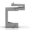 Ubiquiti Keystone Blank Insert Pass-Through (12-pack) заглушки с отверстием для патч-панели UACC-Rack-Panel-Patch-Blank-24 (12 штук)