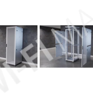 Ubiquiti 42U Rack Cabinet Perforated Front Door (800 мм) напольная стойка 42U с 4-мя вентиляторами и перфорированными дверцами