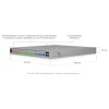 Ubiquiti UniFi Enterprise Campus 24 Stacking Switch, 32-портовый со стекированием Etherlighting коммутатор