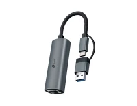 Сетевые адаптеры. Переходники TP-Link UE310C, USB 3.0 Type-C/A — RJ45 Gigabit Ethernet сетевой адаптер