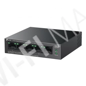 TP-Link LS105GP, LiteWave 5-портовый 1 Гбит/с (4 PoE+) неуправляемый коммутатор