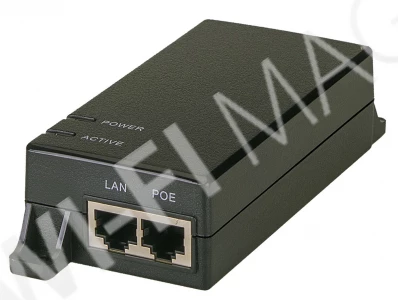 Блок питания MAXPI15 802.3af, 48V, 0.32A, 15.4W, Gigabit PoE Injector