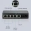 Conexpro GNT-6FP51G6, уличный с 5 портами 1 Гбит/с (4 PoE) неуправляемый коммутатор