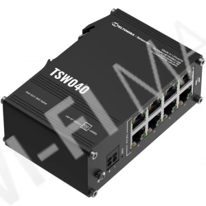 Teltonika TSW040, 8-портовый неуправляемый PoE+ коммутатор
