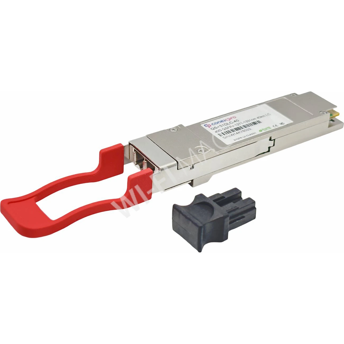 Conexpro QS+31DLC-40 модуль QSFP+ Single Mode, 40 Гбит/с, 2xLC, 40 км (Tx/Rx=1271, 1291, 1311, 1331) CWDM DDM