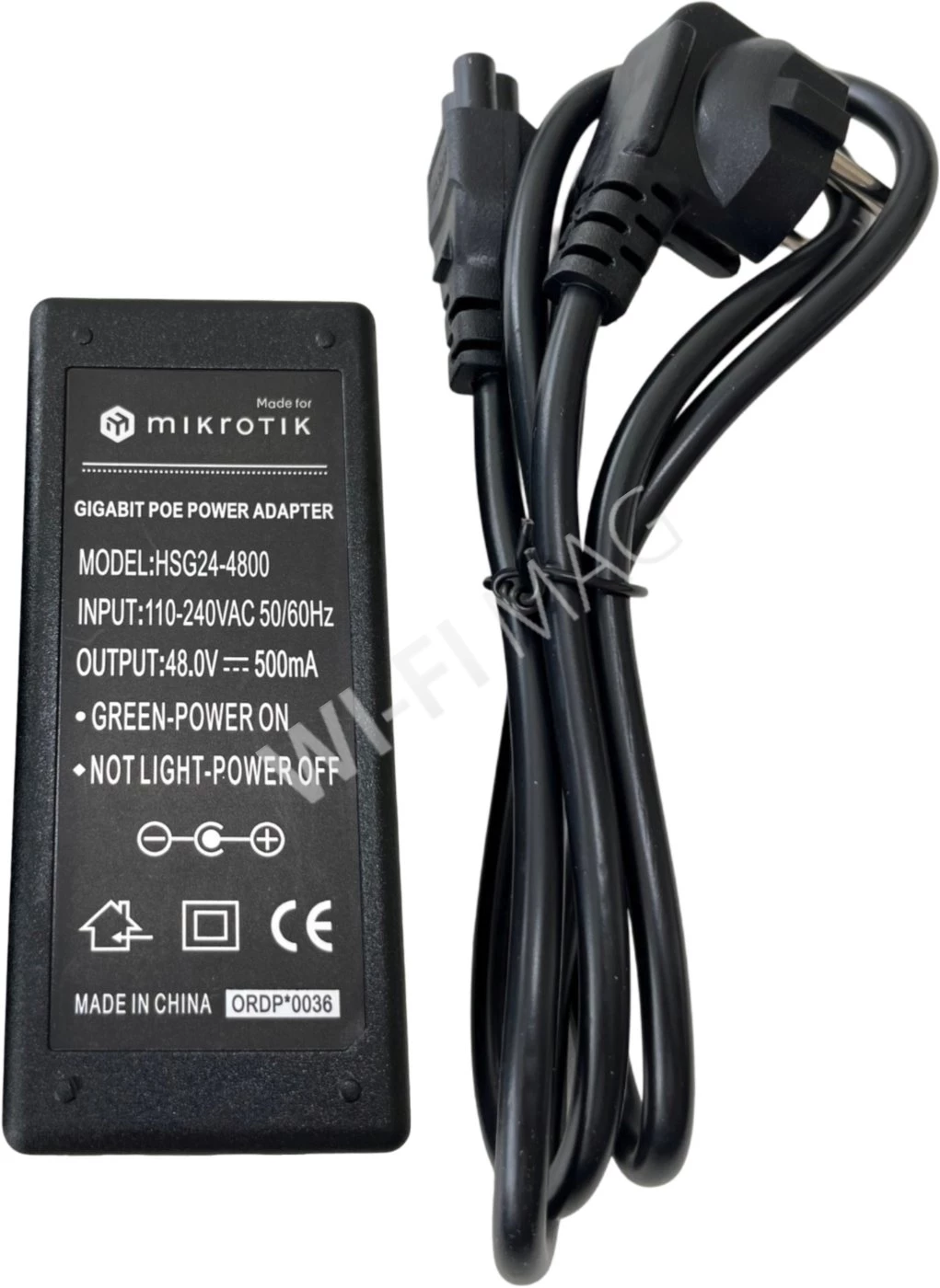 Conexpro HSG24-4800, пассивный гигабитный PoE-адаптер 48В, 0,5А, 24Вт