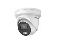 Видеонаблюдение Hikvision DS-2CD2327G2-LU (C) (2.8mm) 2 Мп уличная купольная IP-видеокамера с ИК-подсветкой до 30 м