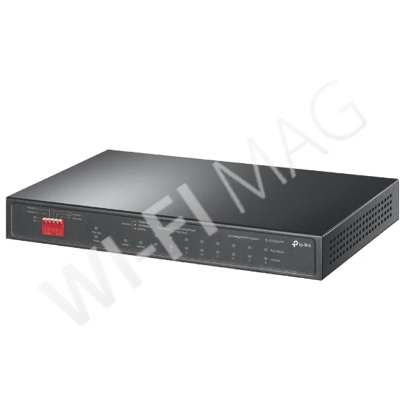 TP-Link TL-SG1210PP, 9-портовый неуправляемый коммутатор 1 Гбит/с с 6-ю PoE+, 2-мя PoE++ и комбинированным RJ45/SFP