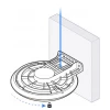 Ubiquiti UniFi AP Arm Mount, кронштейн на стену для полноразмерных флагманских точек доступа Wi-Fi UniFi