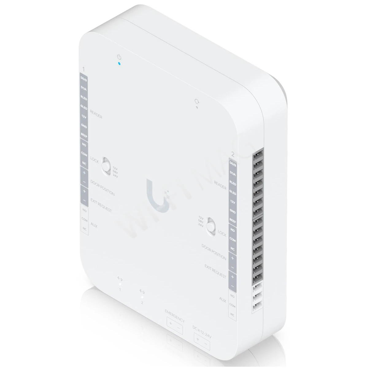 Ubiquiti UniFi Access Retrofit Hub, центр модернизации с питанием от постоянного тока