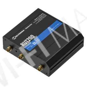 Teltonika RUT200 4G/LTE Wi-Fi Router SIM+eSIM, промышленный сотовый маршрутизатор Wi-Fi 4 с eSIM