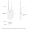 TP-Link EAP603-Outdoor AX1800 Omada, уличная двухдиапазонная точка доступа Wi-Fi 6 c PoE In