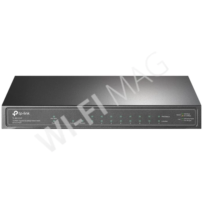 TP-Link TL-SG1210P, неуправляемый коммутатор PoE+ с 9-ю Ethernet-портами 1 Гбит/c