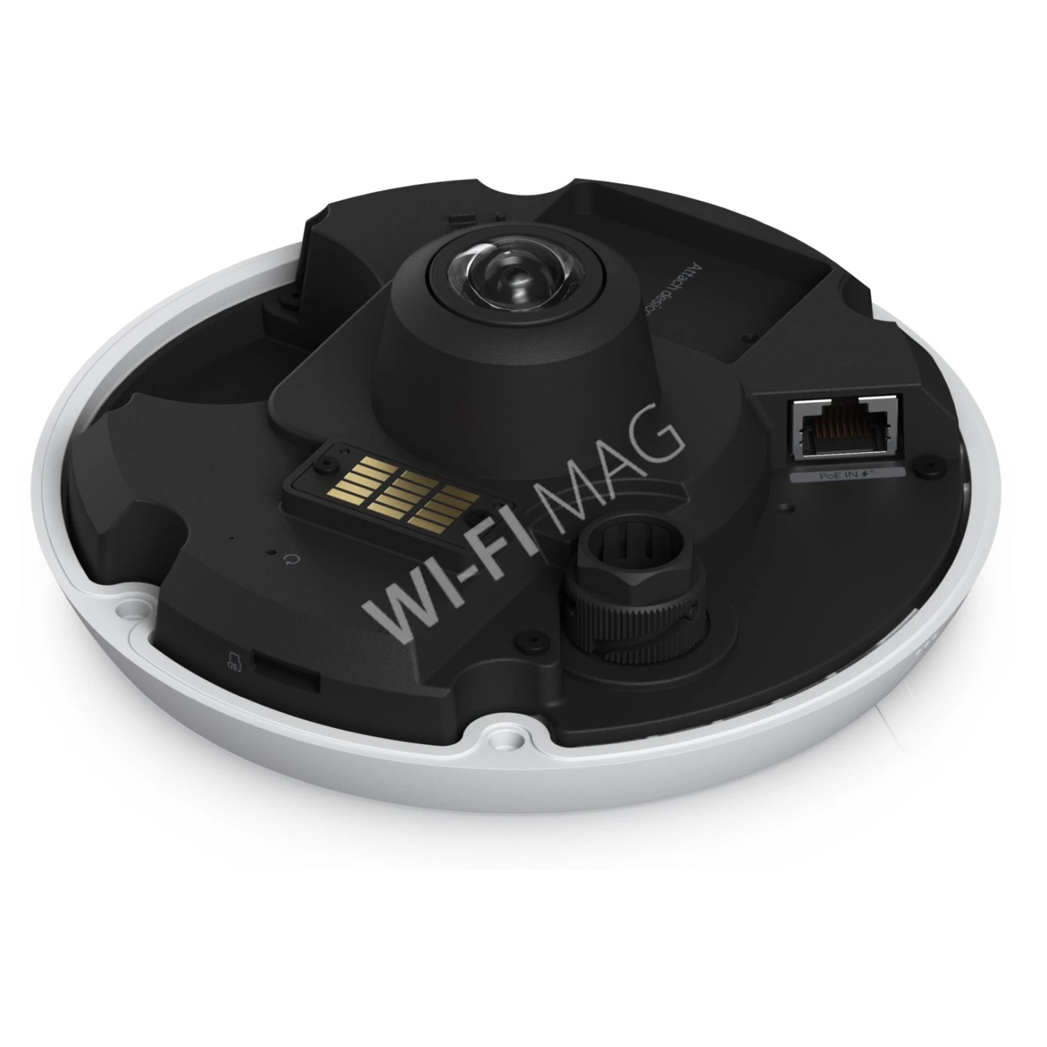 Ubiquiti UniFi G6 Pro 360 Flush Mount Camera Fisheye White, 12 Мп уличная PoE+ c панорамным охватом 360° белая IP-видеокамера