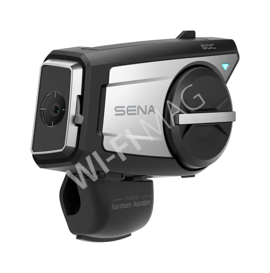 SENA 50C Bluetooth 5.0 мотогарнитура cо встроенной 4K экшн-камерой