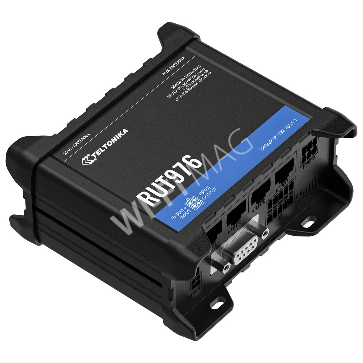 Teltonika RUT976 RedCAP 5G Router 2 SIM, промышленный 5G маршрутизатор Wi-Fi 4