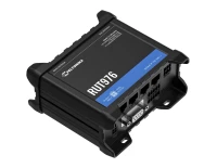 3G, 4G (LTE), 5G Teltonika RUT976 RedCAP 5G Router 2 SIM, промышленный 5G маршрутизатор Wi-Fi 4