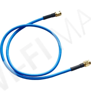 Conexpro flexi pigtail, 50cm, RG402, RSMA male - RSMA male синий